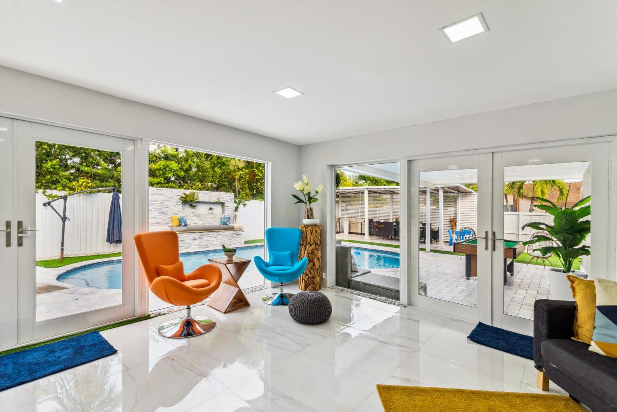 Miami Luxury House W Heated Pool & Jacuzzi Villa Екстериор снимка