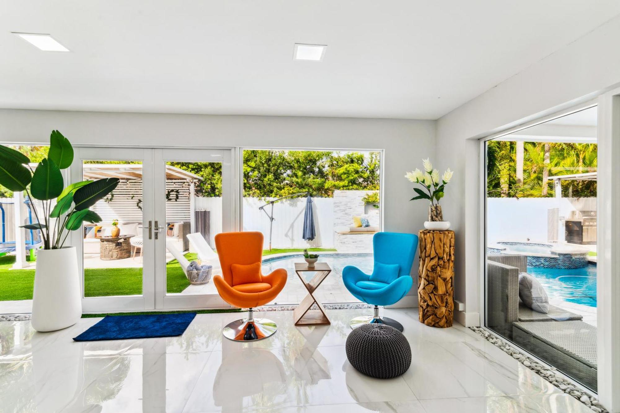 Miami Luxury House W Heated Pool & Jacuzzi Villa Екстериор снимка