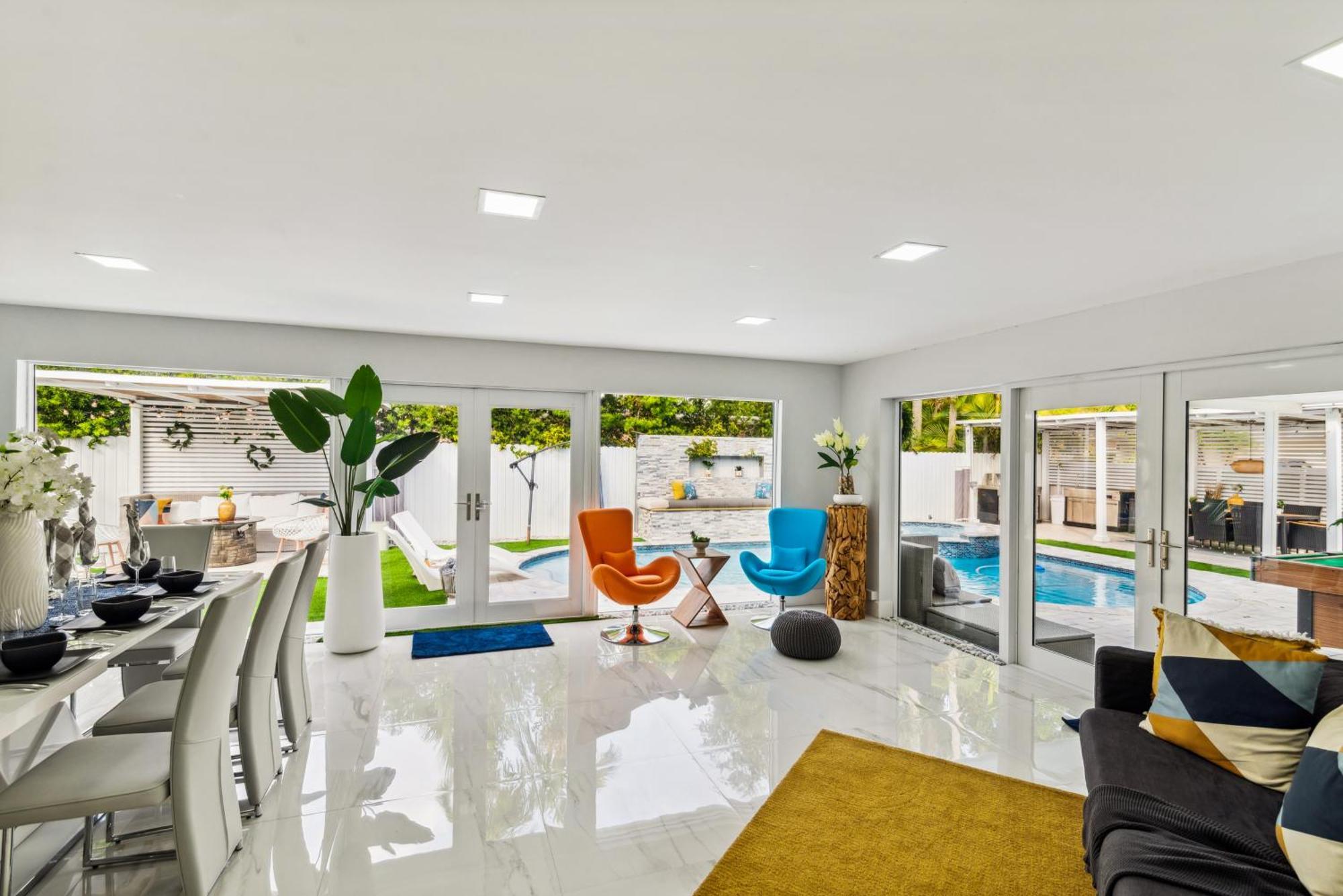 Miami Luxury House W Heated Pool & Jacuzzi Villa Екстериор снимка