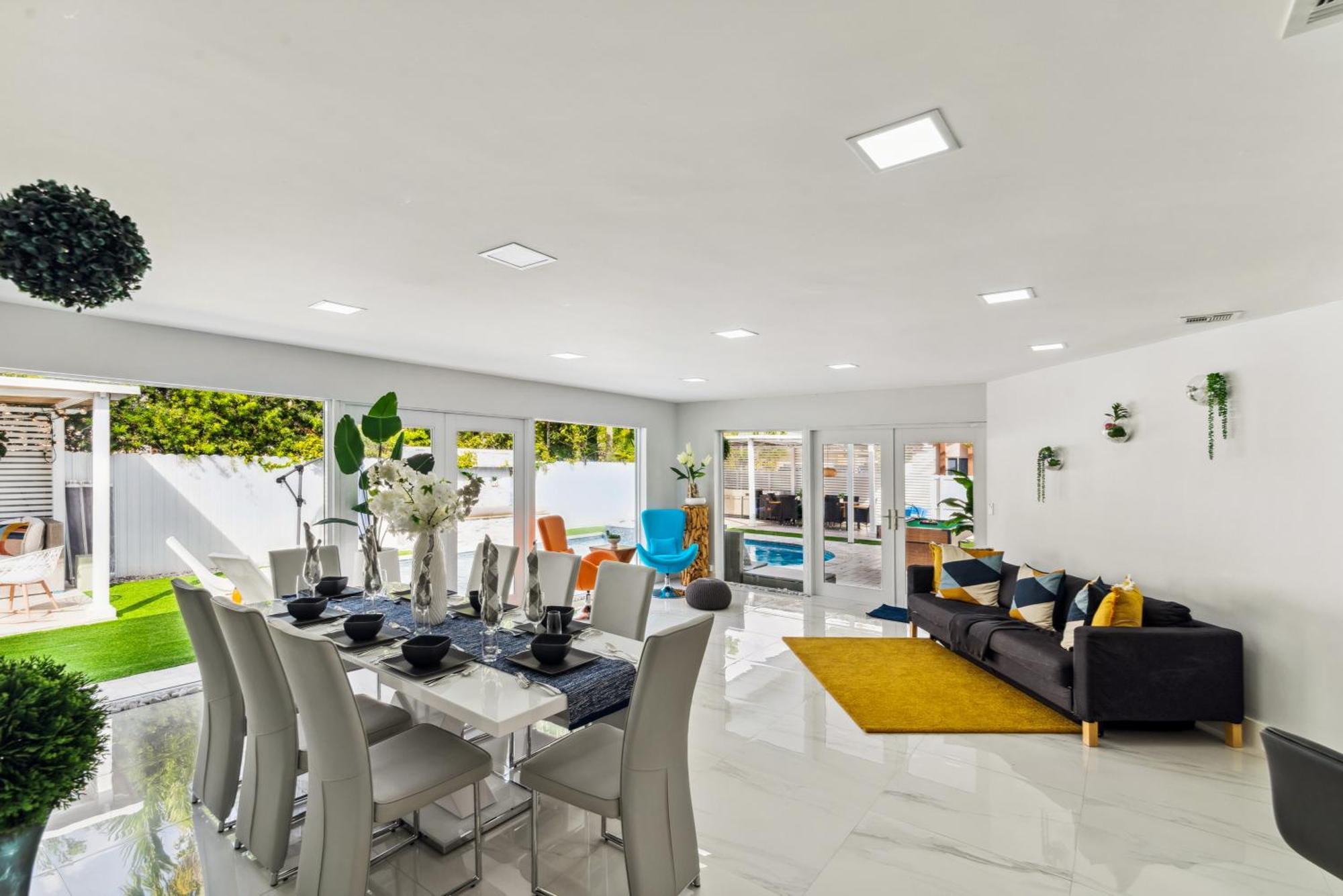 Miami Luxury House W Heated Pool & Jacuzzi Villa Екстериор снимка