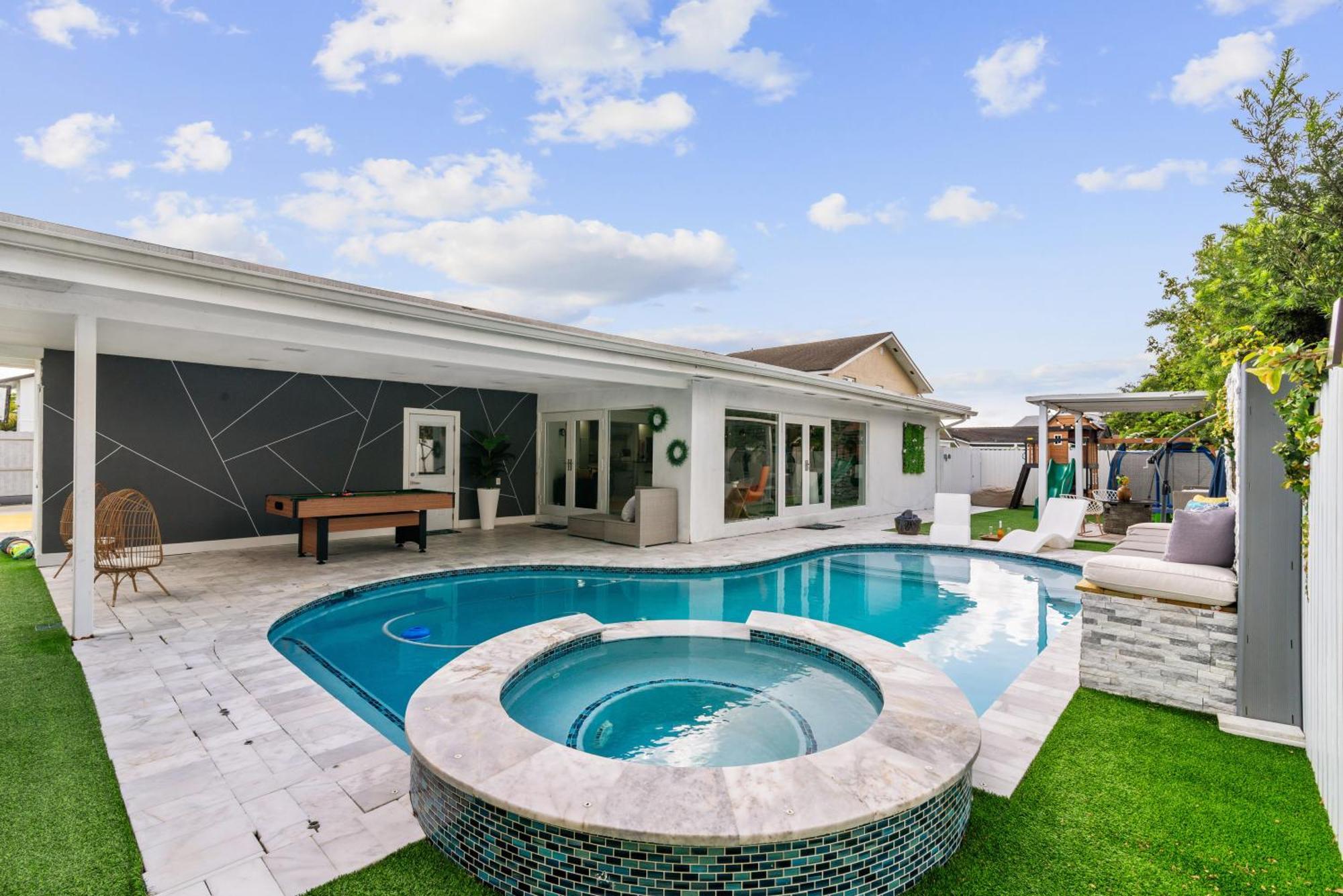 Miami Luxury House W Heated Pool & Jacuzzi Villa Екстериор снимка
