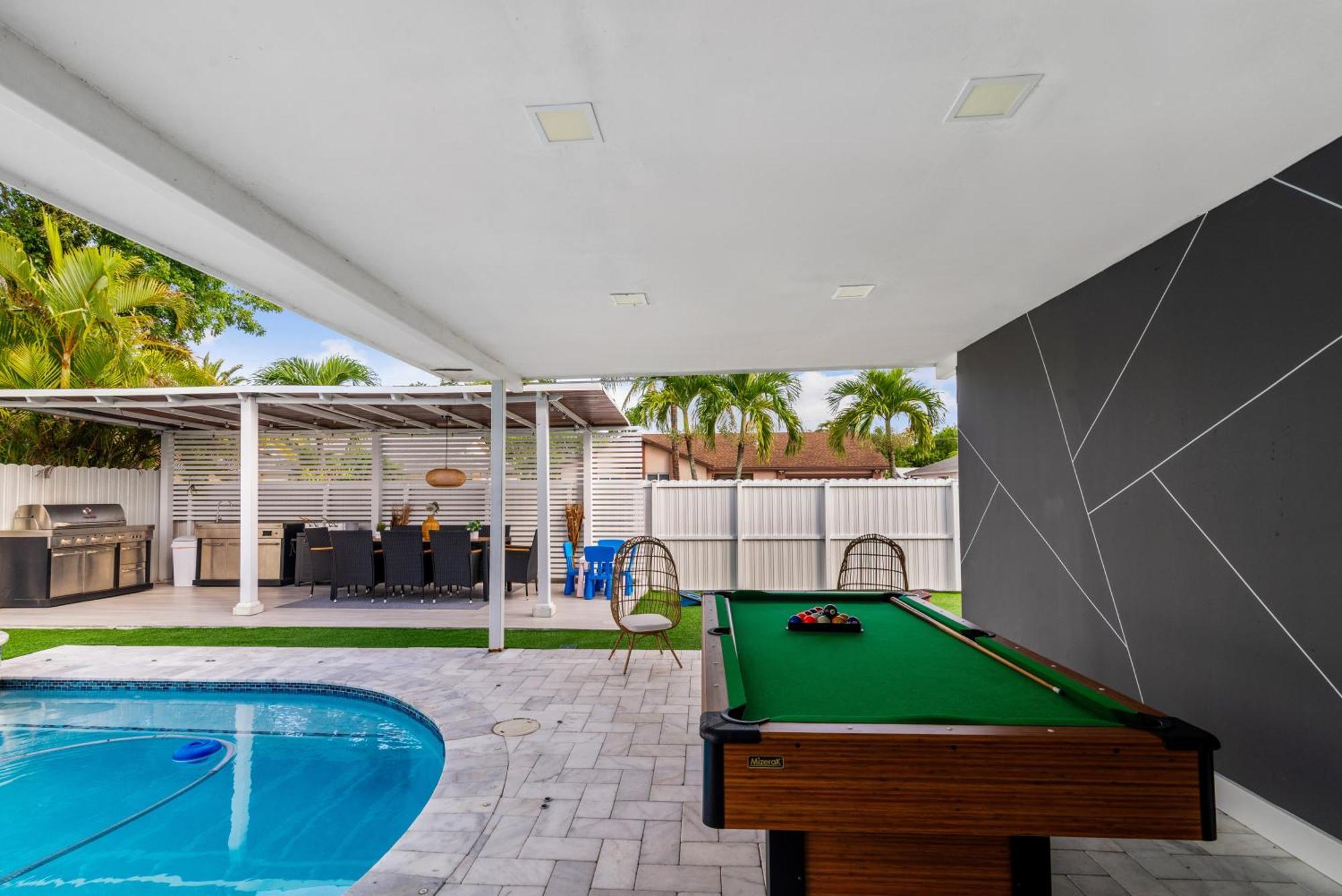Miami Luxury House W Heated Pool & Jacuzzi Villa Екстериор снимка