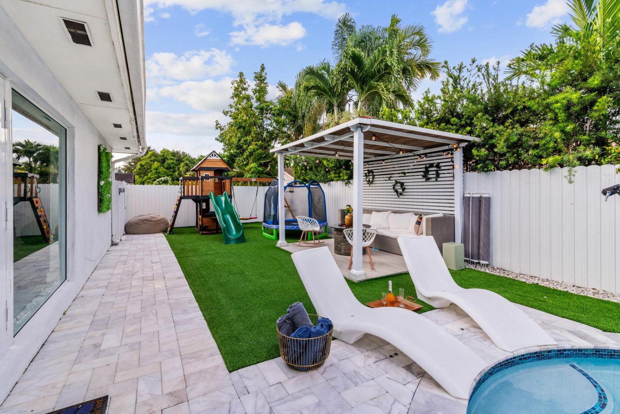 Miami Luxury House W Heated Pool & Jacuzzi Villa Екстериор снимка