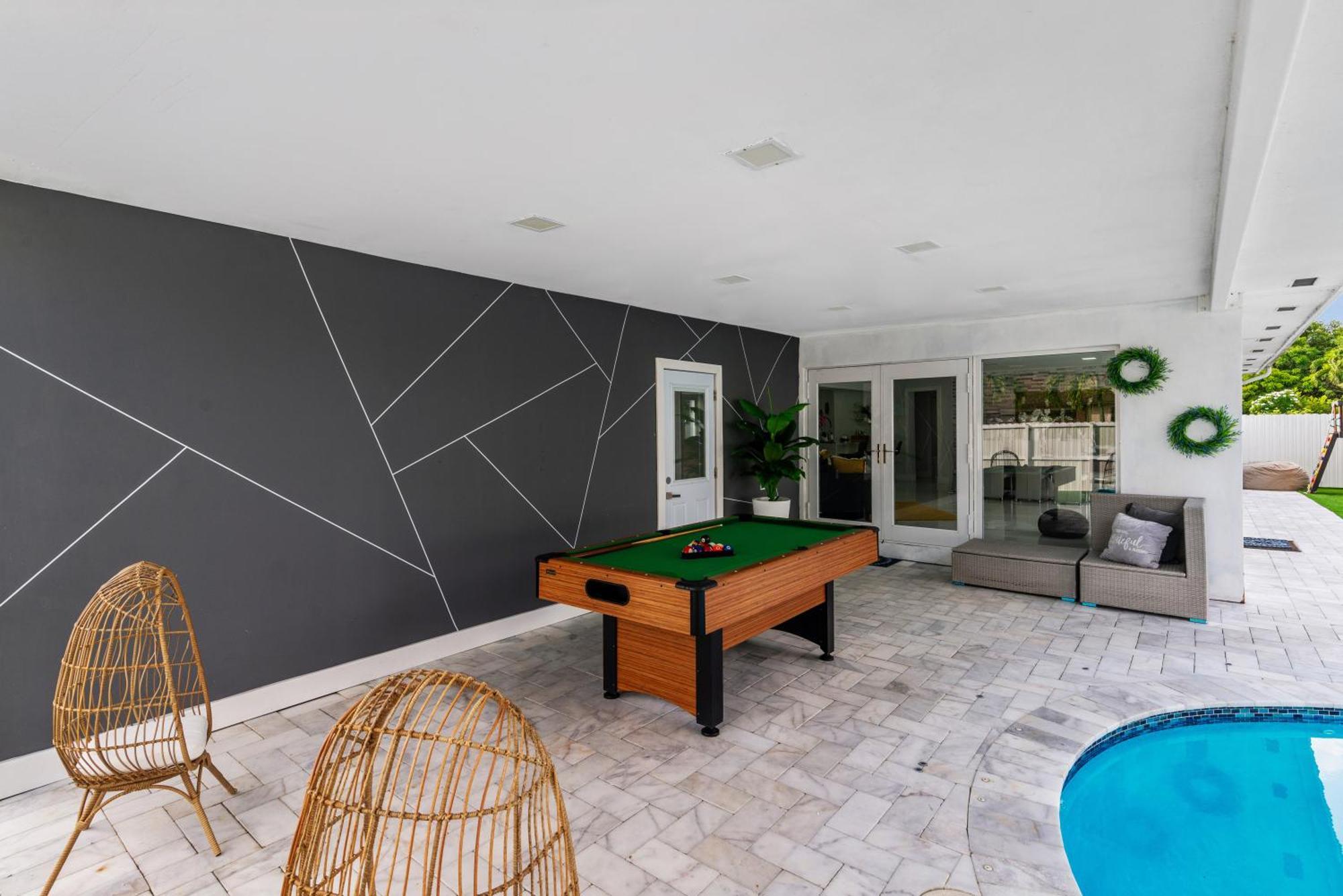 Miami Luxury House W Heated Pool & Jacuzzi Villa Екстериор снимка